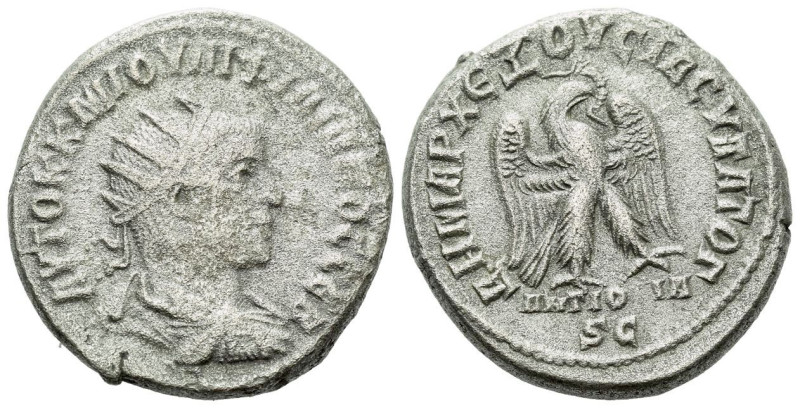 Philip I, 244-249 Tetradrachm Antiochia circa 244-248, AR 26.00 mm., 10.82 g.
...