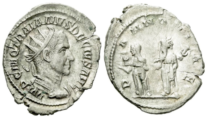 Trajan Decius, 249-251 Antoninianus Rome circa 249-251, AR 24.00 mm., 3.43 g.
...