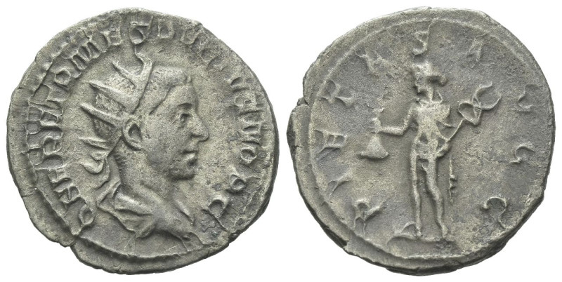 Herennius Etruscus caesar, 251 Antoninianus Rome circa 251, AR 23.00 mm., 3.30 g...