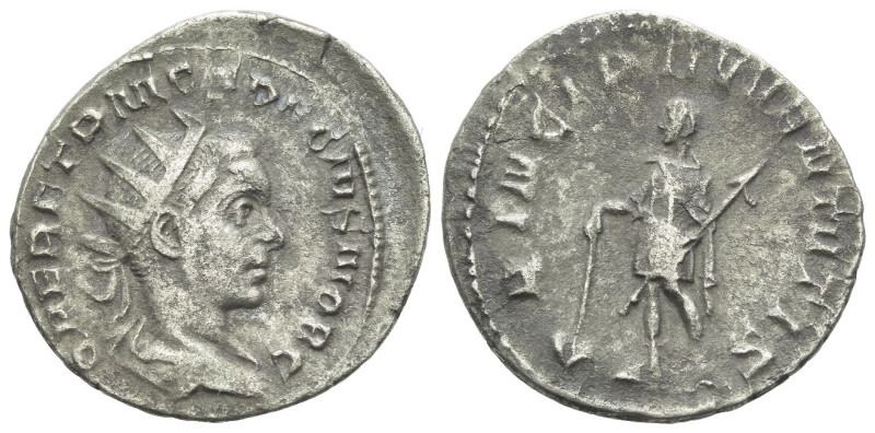 Herennius Etruscus, 251 Antoninianus Rome circa 251, AR 22.00 mm., 2.98 g.

Ab...