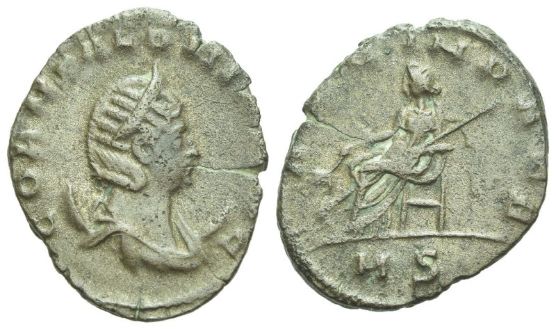 Salonina, wife of Gallienus Antoninianus circa 253-268, billon 18.00 mm., 3.18 g...