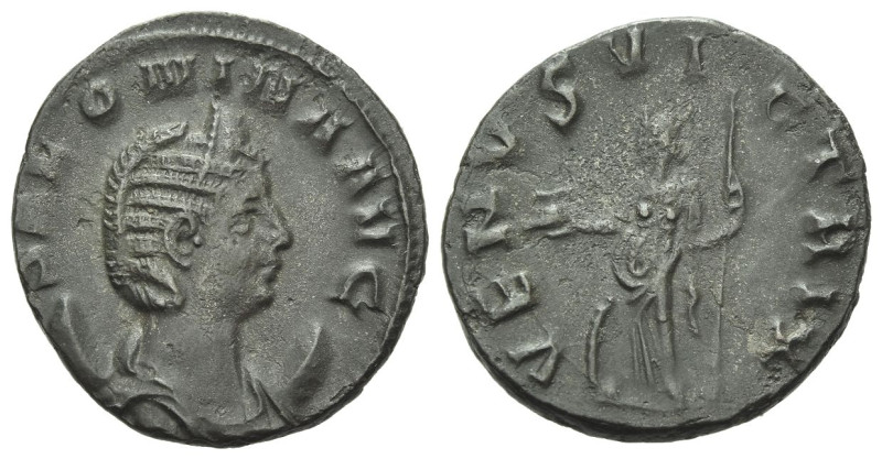 Salonina, wife of Gallienus Antoninianus circa 254-268, billon 20.00 mm., 2.92 g...