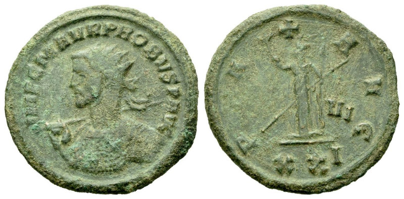 Probus, 276-282 Antoninianus 276-282, billon 22.00 mm., 3.78 g.

About VF