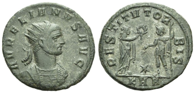 Aurelian, 270-275 Antoninianus circa 270-275, billon 23.00 mm., 3.93 g.

Good ...