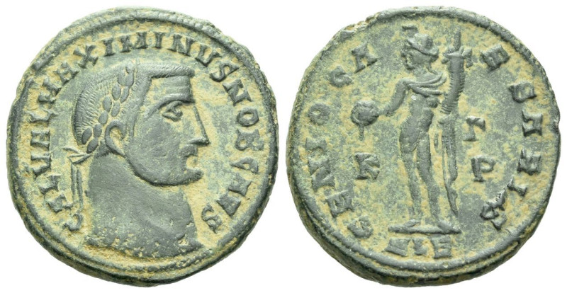 Maximinus II caesar, 305-309 Follis Alexandria 305-309, Æ 24.00 mm., 8.14 g.

...