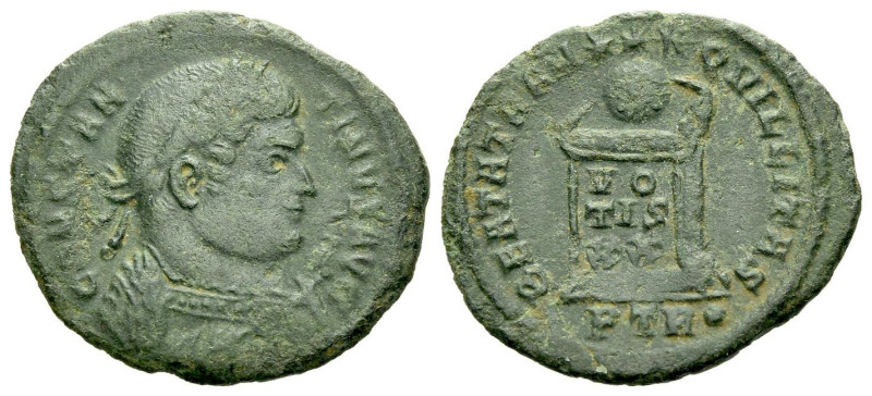 Constantine I, 307-337 Follis Treveri circa 307-337, Æ 20.00 mm., 2.14 g.

Goo...