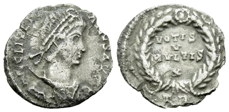 Julian II, 360-363 Siliqua circa 360-363, AR 16.00 mm., 1.59 g.

About VF