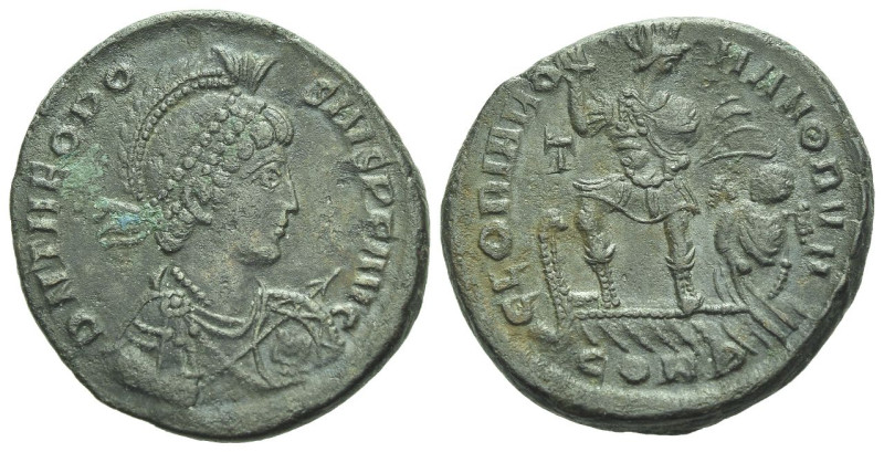 Theodosius I, 379-395 AE2 Constantinople circa 379-395, Æ 23.00 mm., 6.12 g.

...