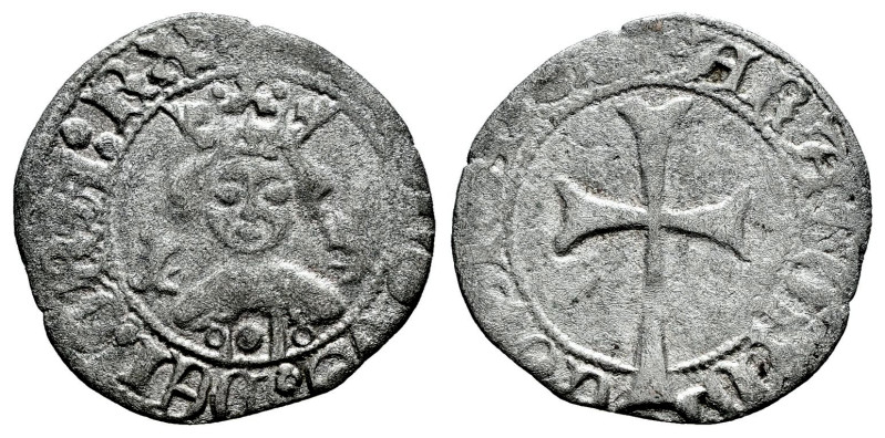 The Crown of Aragon. Alfonso V (1416-1458). Dobler. Mallorca. (Cru C.G-2896). (C...