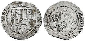 Catholic Kings (1474-1504). 1 real. Sevilla. (Cal-415). Ag. 3,36 g. S and star on reverse. Almost VF/VF. Est...70,00. 

Spanish Description: Fernand...