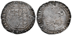 Catholic Kings (1474-1504). 2 reales. Sevilla. (Cal-516). Ag. 6,02 g. Shield between S - II. Star on reverse. This coin is exempt from any export lice...