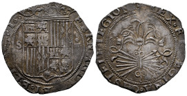 Catholic Kings (1474-1504). 4 reales. Sevilla. (Cal-564). Ag. 13,69 g. "Square d" assayer on reverse. Patina. VF/Choice VF. Est...250,00. 

Spanish ...