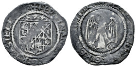 Ferdinand II (1479-1516). 1 tari. Messina. MC en reverso. (Tauler-20). (Vti-30). (Mir-244/2). Ag. 3,44 g. Scarce. Almost VF. Est...60,00. 

Spanish ...
