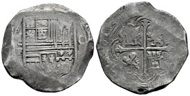 Philip II (1556-1598). 8 reales. ND (1589-1598). Mexico. F. (Cal-664). Ag. 27,10 g. Scarce. Almost VF. Est...250,00. 

Spanish Description: Felipe I...