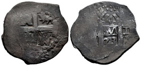 Philip V (1700-1746). 4 reales. 1723. Lima. M. (Cal-1037). Ag. 13,63 g. Dark patina. Scarce. Almost VF. Est...250,00. 

Spanish Description: Felipe ...