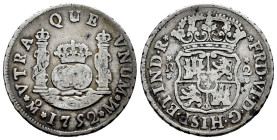 Ferdinand VI (1746-1759). 2 reales. 1752. Mexico. M. (Cal-292). Ag. 6,52 g. Almost VF. Est...80,00. 

Spanish Description: Fernando VI (1746-1759). ...