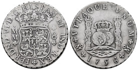 Ferdinand VI (1746-1759). 8 reales. 1756. Mexico. MM. (Cal-491). Ag. 26,58 g. Cleaned. Almost VF. Est...320,00. 

Spanish Description: Fernando VI (...