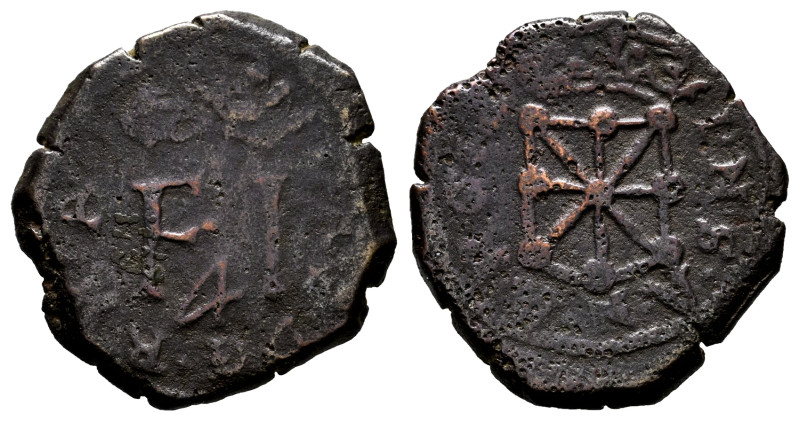 Philip III (1598-1621). 4 cornados. 1612. Pamplona. (Cal-71). (Ros-4.4.21). Anv....