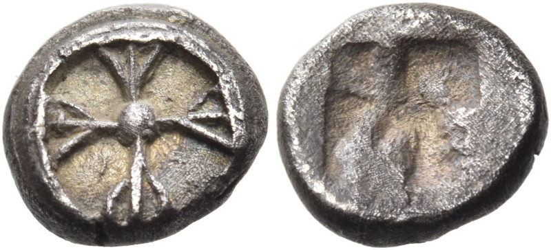 ATTICA. Athens. Circa 545-525/15 BC. Obol (Silver, 8 mm, 0.56 g), from the so-ca...