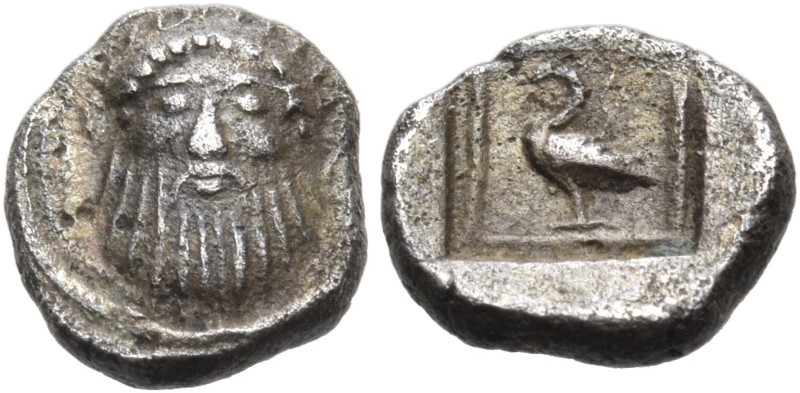 CILICIA. Mallos. Circa 440-390 BC. Hemiobol (Silver, 7 mm, 0.38 g, 3 h). Head of...