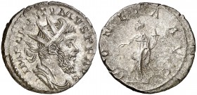 (262-265 d.C.). Póstumo. Antoniniano. (Spink 10962) (S. 199a) (RIC. 75). 4,26 g. MBC+.