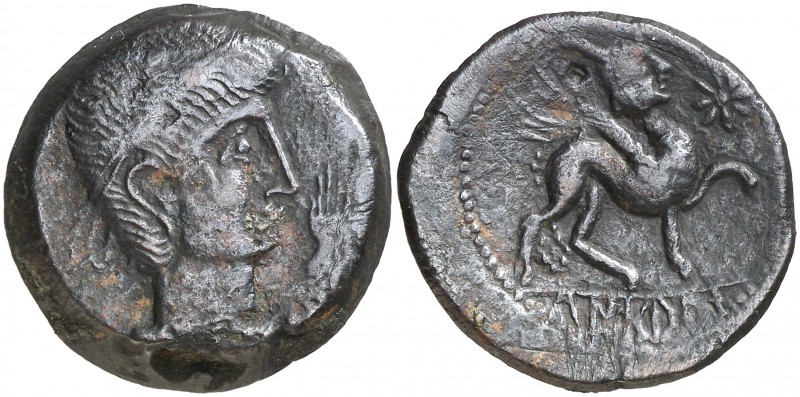 Castele (Linares). As. (FAB. 701) (ACIP. 2143). 15,57 g. MBC.