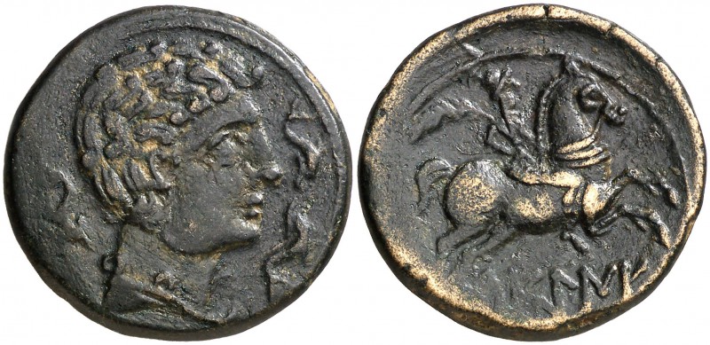 Lagine (en Aragón). As. (FAB. 1656) (ACIP. 1505). 10,76 g. MBC.