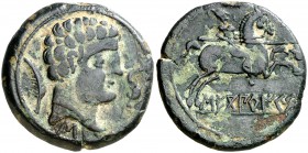 Secobirices (Saelices). As. (FAB. 2176) (ACIP. 1876). 11,96 g. MBC+.