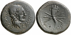 Valentia (València). As. (ACIP. 2049) (FAB. 2510). 16,21 grs. MBC.