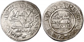 AH 400 Califato. Mohamad II. Al Andalus. Dirhem. (V. 688) (Fro. 144). 3 g. MBC+.