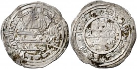 AH 400. Califato. Suleiman. Al Andalus. Dirhem. (V. 692) (Fro.112). 2,84 g. Rara. MBC+.