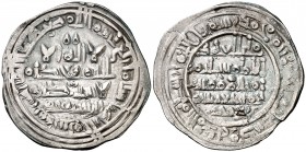 AH 400. Califato. Suleiman. Medina Azzahra. Dirhem. (V. 696) (Fro. 20). 2,89 g. MBC+.