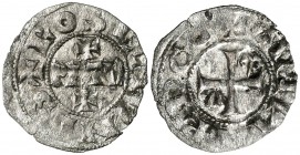 Comtat del Rosselló. Gerard I (1102-1115). Perpinyà. Diner. (Cru.V.S. 111 var) (Cru. C.G. 1897a var). 0,65 g. Ex Áureo & Calicó 06/07/2016, nº 141 Rar...