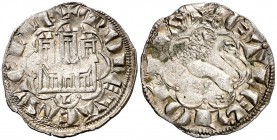 Alfonso X (1252-1284). León. Novén. (AB. 267). 0,75 g. Bonita pátina. MBC+.