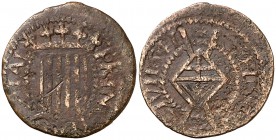 1641. Guerra dels Segadors. Solsona. 1 sisè. (Cru.C.G. 4647) (Cru.Segadors 154). 2,36 g. Principat. Rara. BC+.