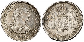 1781. Carlos III. México. FF. 1 real. (Cal. 1563). 3,39 g. MBC+.
