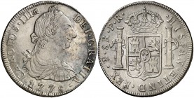 1778. Carlos III. Potosí. PR. 8 reales. (Cal. 979). 26,81 g. Ex Áureo & Calicó 20/03/2014, nº 3713. MBC.