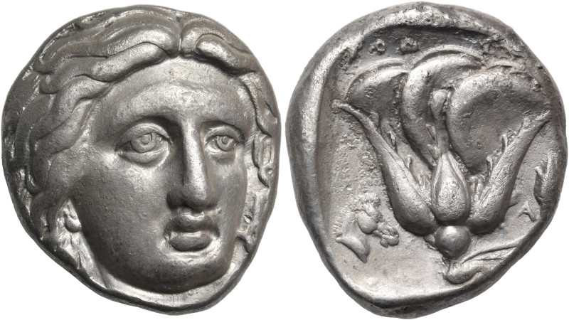 ISLANDS OFF CARIA, Rhodos. Rhodes. Circa 360-340 BC. Tetradrachm (Silver, 24 mm,...