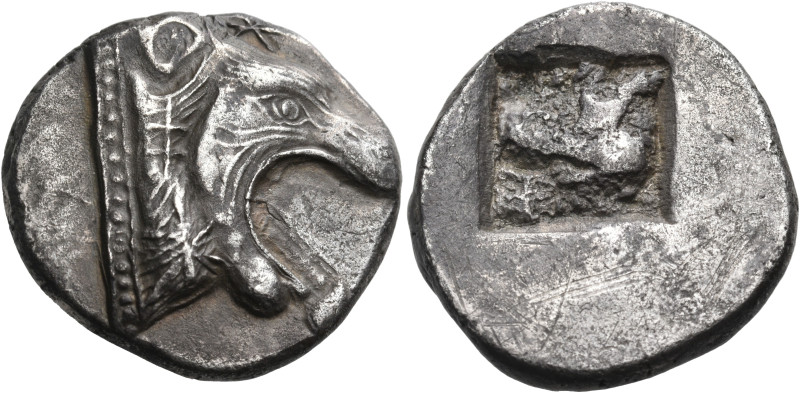CYPRUS. Uncertain mint. Circa 525-500. Double Siglos (Silver, 22.5 mm, 10.20 g),...