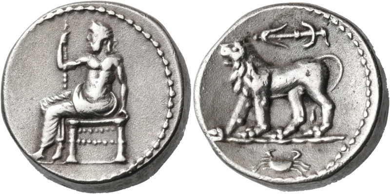 SELEUKID KINGS. Seleukos I Nikator, 312-281 BC. Stater (Silver, 21 mm, 15.97 g, ...