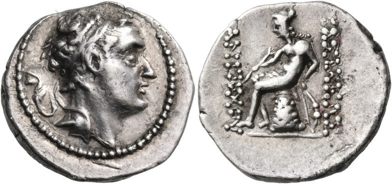 SELEUKID KINGS. Antiochos IV Epiphanes, 175-164 BC. Drachm (Silver, 18 mm, 4.08 ...