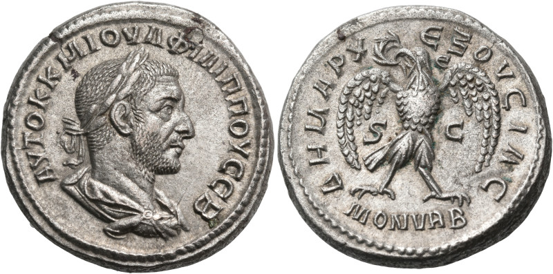 SYRIA, Seleucis and Pieria. Antioch. Philip I, 244-249. Tetradrachm (Billon, 25....