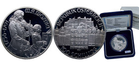 Austria Second Republic 1991 100 Schilling (Mozart - Salzburg) Silver (.900) (Copper .100) Vienna Mint (100000) 20g PF KM 2996