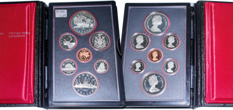 Canada Commonwealth 1981 Proof Set - Elizabeth II Ottawa Mint PF