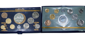 France Fifth Republic 1979 BU Set 50 Francs Paris Mint BU