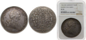 Germany Electorate of Saxony (Albertinian Line) Holy Roman Empire 1765 EDC 1 Conventionsthaler - Frederick August III Silver (.833) Dresden Mint 28.06...