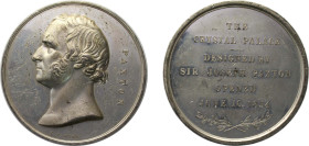 Great Britain United Kingdom 1854 Medal - Joseph Paxton White metal 91g AU ANS 1940.100.1519