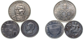 Hungary 1960-1976 Austria & Greece (3 Lots) Silver XF
