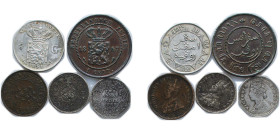 Indonesia Netherlands East Indies & British India (5 Lots) 1854-1914 VF