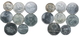 Monaco Brazil Hungary Belgium Paraguay Poland & Soviet (8 Lots Total 171grams ) 1930-1991 Silver UNC
